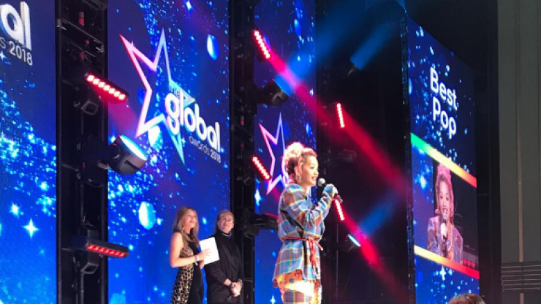 Rita Ora fiton çmimin “Best Pop” në “The Global Awards”