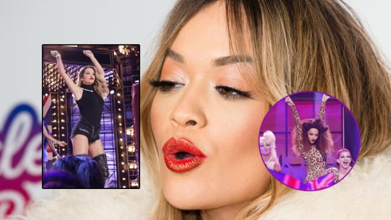 Rita Ora merr komplimente për figurën trupore pas performancës në spektaklin amerikan