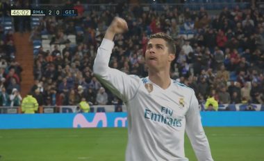 Ronaldo vazhdon me gola, shënon një të bukur ndaj Getafes (Video)