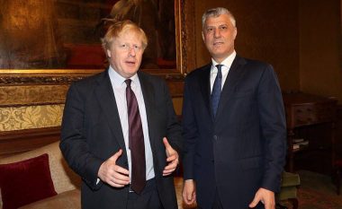 Thaçi takoi sekretarin e Jashtëm britanik, Boris Johnson