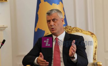 Presidenti Thaçi bën thirrje për qetësi