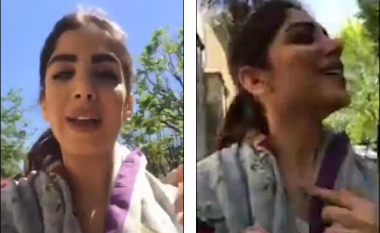 Pas videos së publikuar ku “policet e moralit” rrahin një femër që nuk kishte mbuluar flokët me hixhab, gratë iraniane protestojnë pa mbulesa (Video)