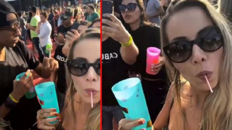 Bëri video selfie në aheng, dhe pasi i pa pamjet e kuptoi se një i panjohur i kishte hedhur diçka në pije (Video)