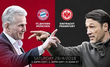 Bayern Munich – Eintracht Frankfurt: Formacionet startuese, talenti shqiptari starton te bavarezët