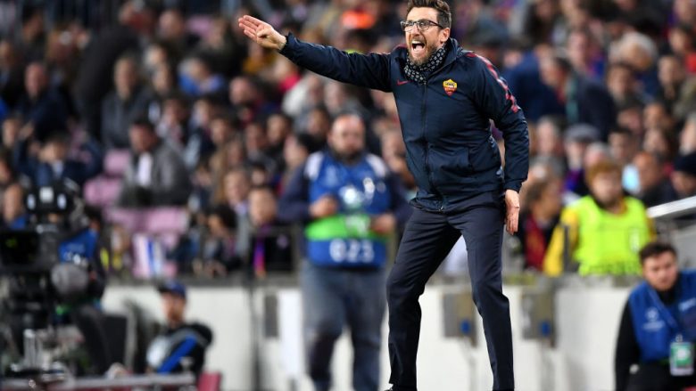 Trajneri i Romës, Di Franscesco: Barça nuk ka nevojë për ndihmë, por u ndihmuan nga ne dhe gjyqtari
