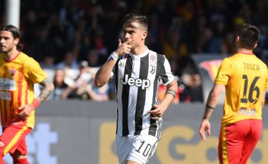 Juventusi fiton ndaj Beneventos, Dyabala shënon het-trik