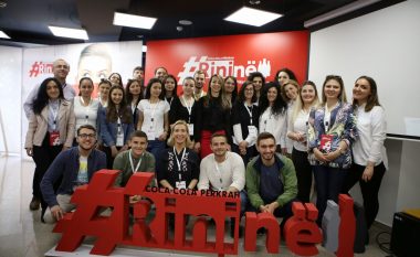 Filloi projekti për të rinjtë e Kosovës “Coca-Cola përkrah Rininë”