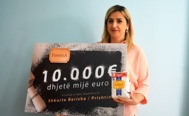 Mielli FINNESA dhuron shpërblimin e 10 mijë euro