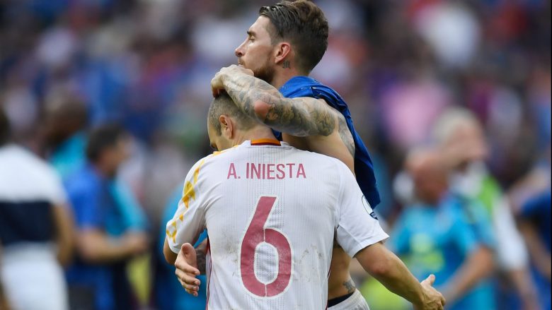 Ramos: Nëse Iniesta do të quhej Andresinho, do t’i kishte fituar dy ‘Topat të Artë’