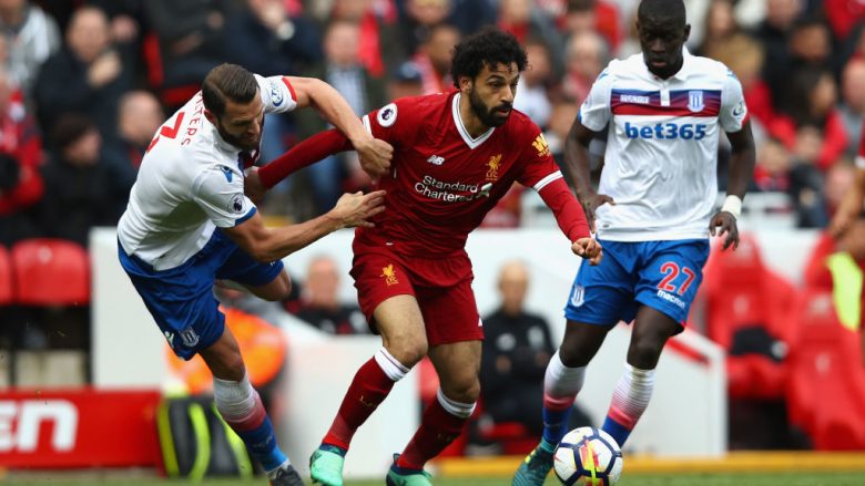 Liverpool 0-0 Stoke City: Notat e Shaqirit, Salahut dhe të tjerëve