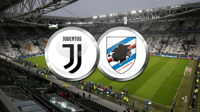 Juventus – Sampdoria, formacionet zyrtare