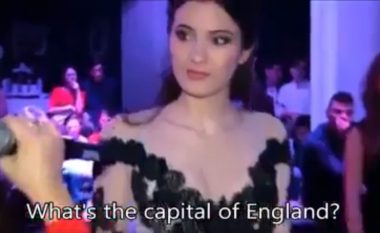 Konkurrentja për miss gabon rëndë, kur pyetet se cili është kryeqyteti i Anglisë (Video)