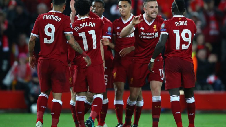Spektakël me shtatë gola në Anfield,  Liverpooli udhëton në Romë me avantazh të madh