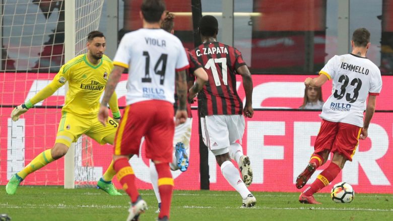 Milani humb nga Benevento në San Siro, rrezikon vendin që i dërgon në Ligën e Evropës
