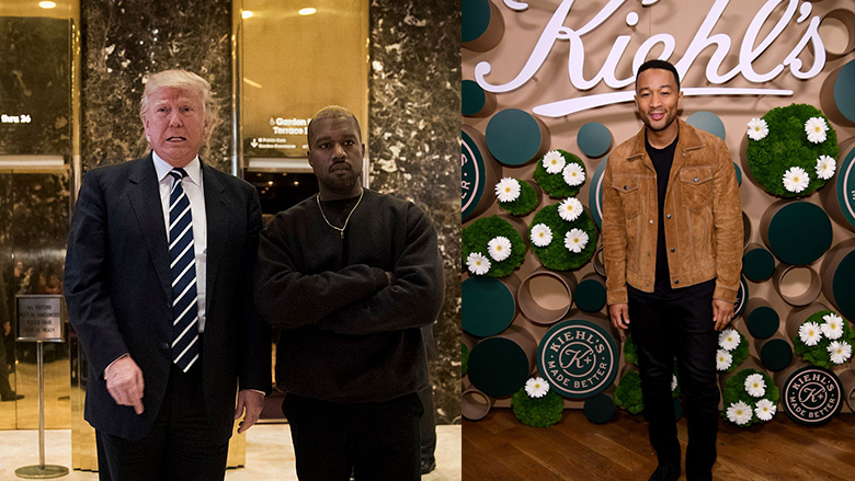 John Legend e paralajmëron Kanye Westin për afrimin e tij me Donald Trumpin