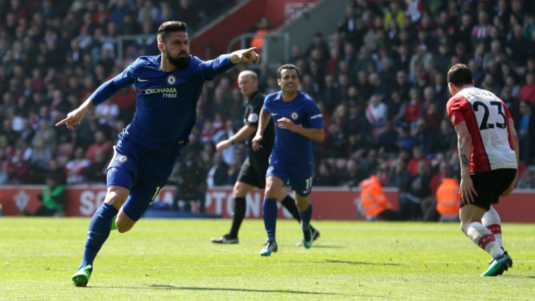 Notat e lojtarëve: Southampton 2-3 Chelsea, Giroud ndryshoi gjithçka pas inkuadrimit