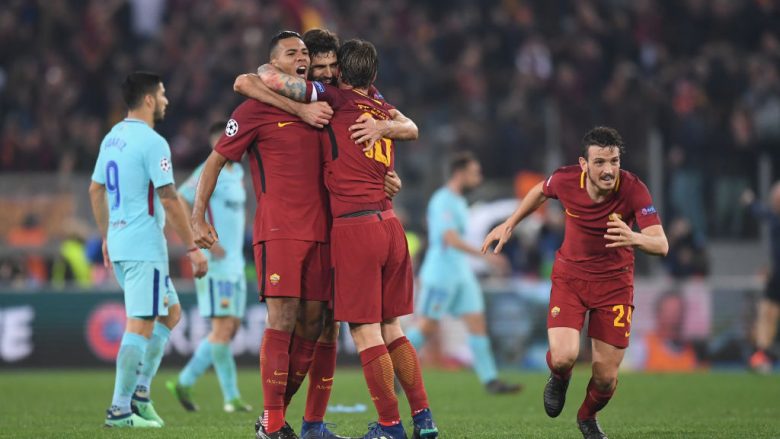 UEFA publikon formacionin e javës në Ligën e Kampionëve – dominon Roma, asnjë lojtarë i Realit dhe Barçës