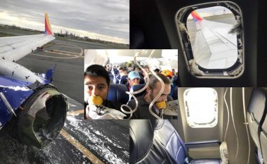 “Ne po shkojmë poshtë”: Shpërthen motori i aeroplanit, tmerrohen pasagjerët – njëri poston pamjet Live në Facebook (Foto/Video)