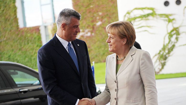 Thaçi zhvillon bisedë telefonike me kancelaren Merkel