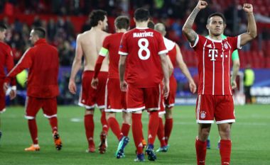 Notat e lojtarëve: Sevilla 1-2 Bayern Munich, Thiago më i miri në fushë