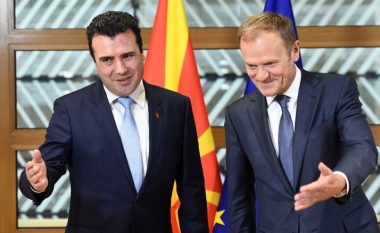 Zaev dhe Tusk shprehen për të ardhme evropiane të Maqedonisë dhe rajonit (Video)