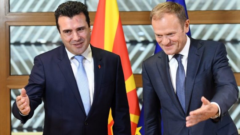 Zaev dhe Tusk shprehen për të ardhme evropiane të Maqedonisë dhe rajonit (Video)