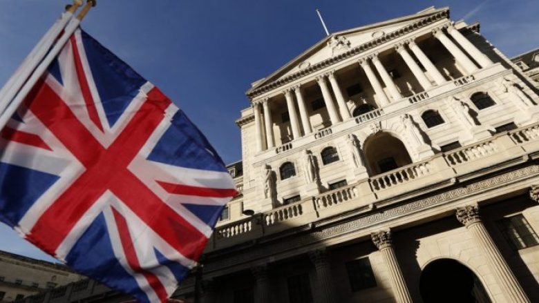 Banka e Anglisë pret rritjen ekonomiken më të ulët që prej 2009
