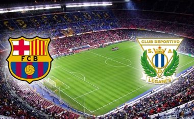 Barcelona – Leganes, formacionet zyrtare