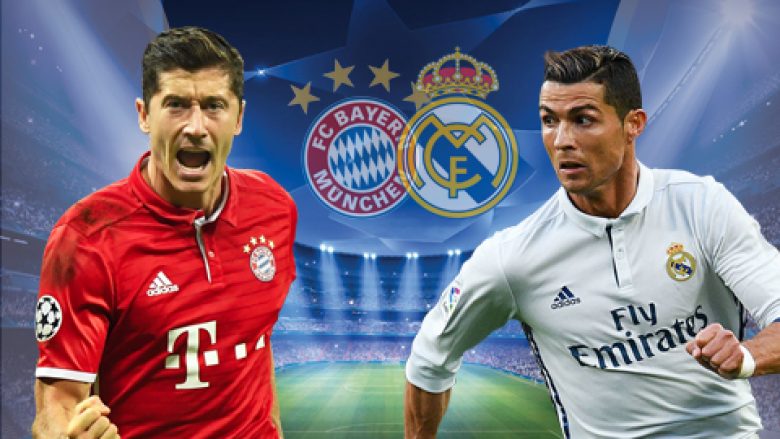 Statistika, analizë dhe parashikim: Bayern Munich – Real Madrid