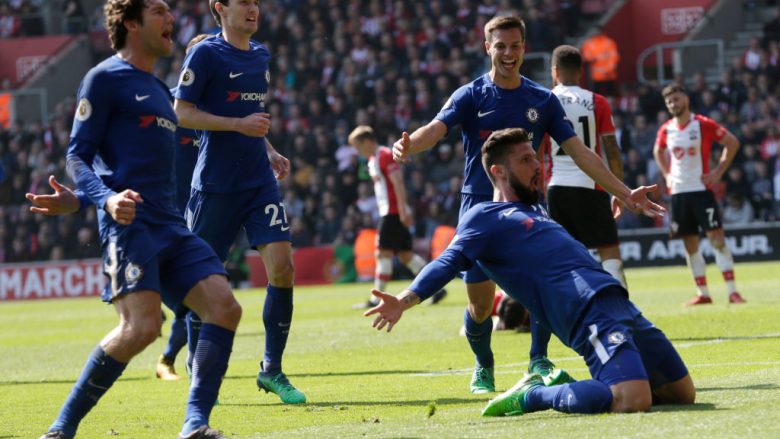 Chelsea dhuron spektakël në rikthimin ndaj Southamptonit