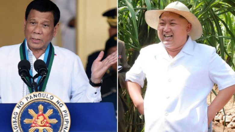 Duterte ndryshon mendje, dikur e quante “budalla” sot thotë se Kim Jong-un është “idhulli” i tij