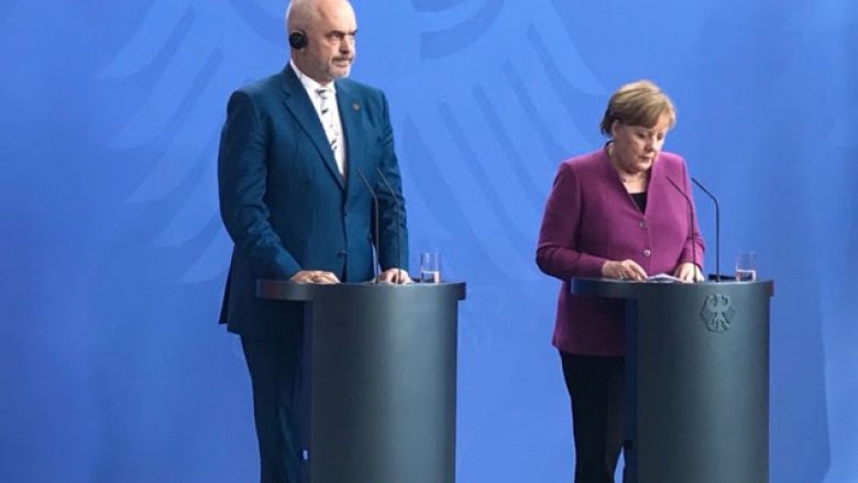 Merkel: Shqipëria ka bërë progres në rrugën drejt BE-së