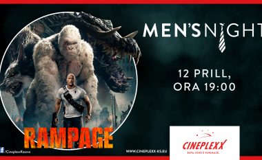 Cineplexx organizon eventin “Men’s Night – Rampage” me shpërblime dhe aktivitete!