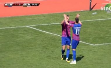Gol i jashtëzakonshëm në Shqipëri, Xhevahir Sukaj realizon nga gjysma e fushës