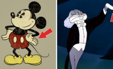 Pse karakteret e animuar të “Disneyt” mbajnë gjithnjë doreza të bardha?