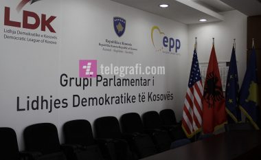 Mustafa sot takon Grupin Parlamentar të LDK-së, ua prezanton përbërjen e qeverisë së re