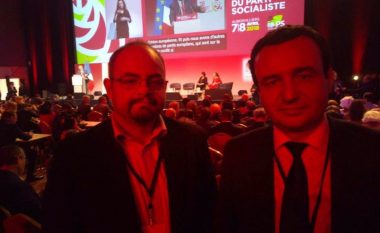 Kurti dhe Abazi në Kongresin e Partisë Socialiste të Francës (Foto)