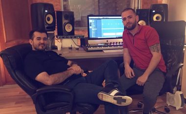 Labinot Tahiri në studio për projektin e ri