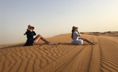Nuset e vëllezërve Xhaka shijojnë pushimet së bashku në Dubai