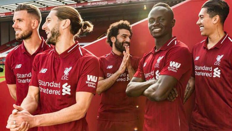 Liverpooli prezanton fanellat e reja për sezonin 2018/19
