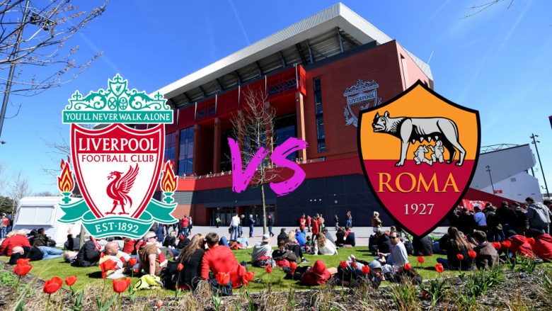 Formacionet zyrtare: Liverpooli dhe Roma zhvillojnë ndeshjen e parë gjysmëfinale të LK