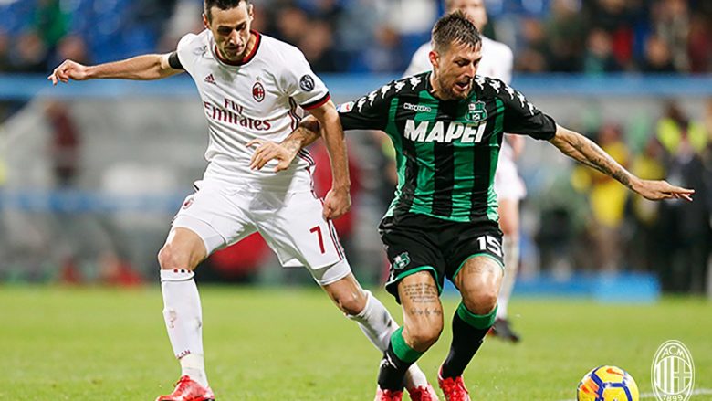 Milan – Sassuolo, formacionet zyrtare