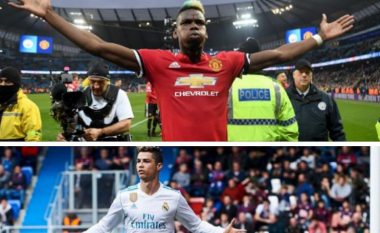 Pogba dëshiron të luajë me Ronaldon te Real Madridi