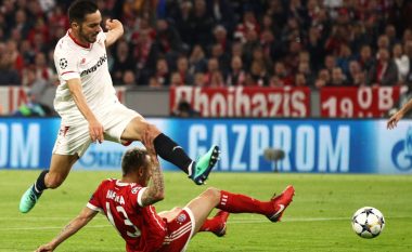 Bayerni mjaftohet me barazim, Sevilla eliminohet përkundër luftës së fortë