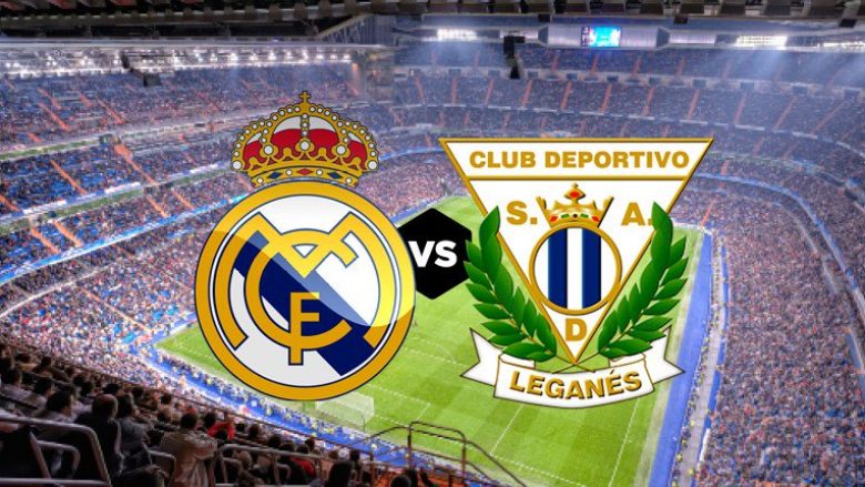 Formacionet zyrtare: Real Madrid – Leganes, Zidane me shumë ndryshime