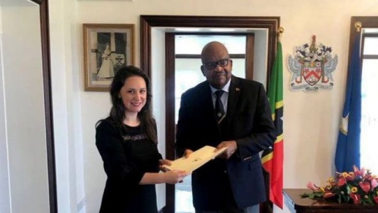Ambasadorja e Kosovës në Panama dorëzoi letrat kredenciale në Saint Kitts dhe Nevis
