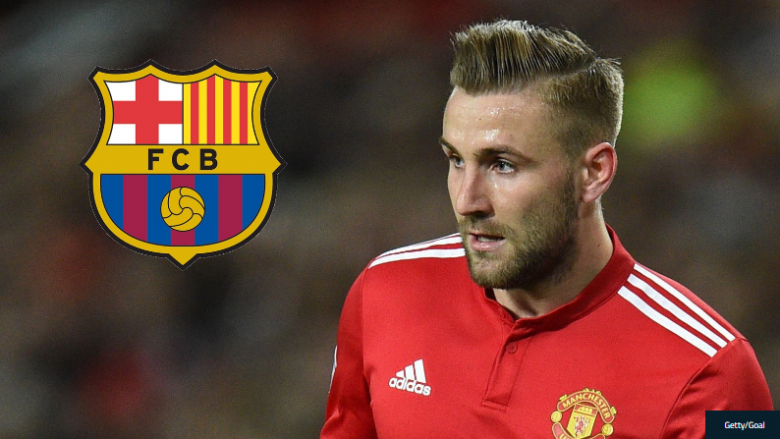 Barcelona kërkon huazimin e Luke Shaw