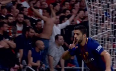 Suarez kalon Barçën në epërsi ndaj Sevillas në finalen e Copa del Rey