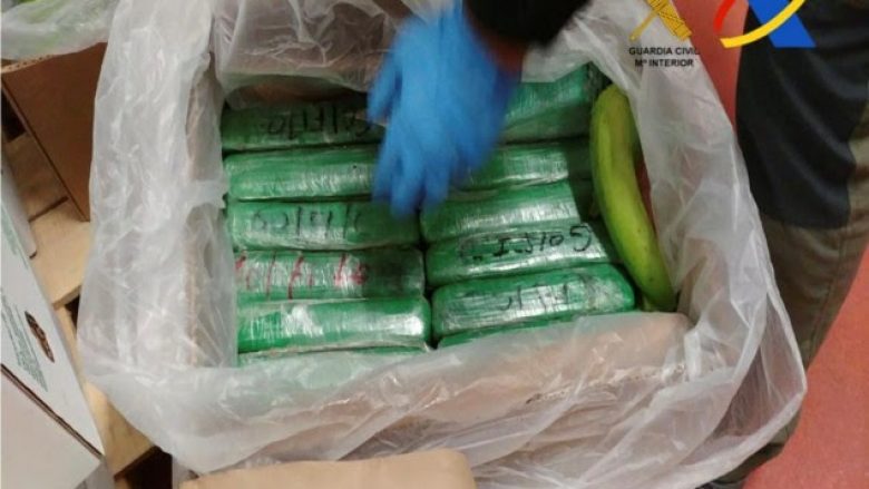 ‘Banane me kokainë’ edhe në Spanjë, sekuestrohet sasi rekorde
