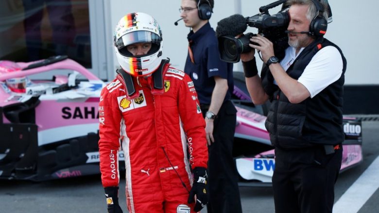 Vettel niset i pari në Baku